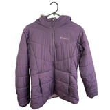 Columbia Purple Puffer Jacket XL