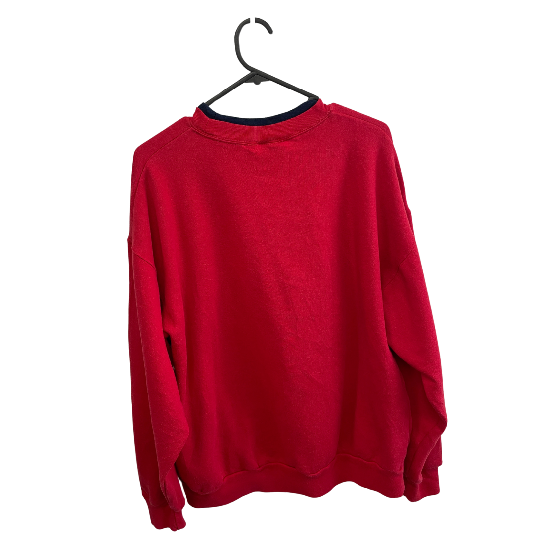 Beary Best Grandma Red Crewneck Large