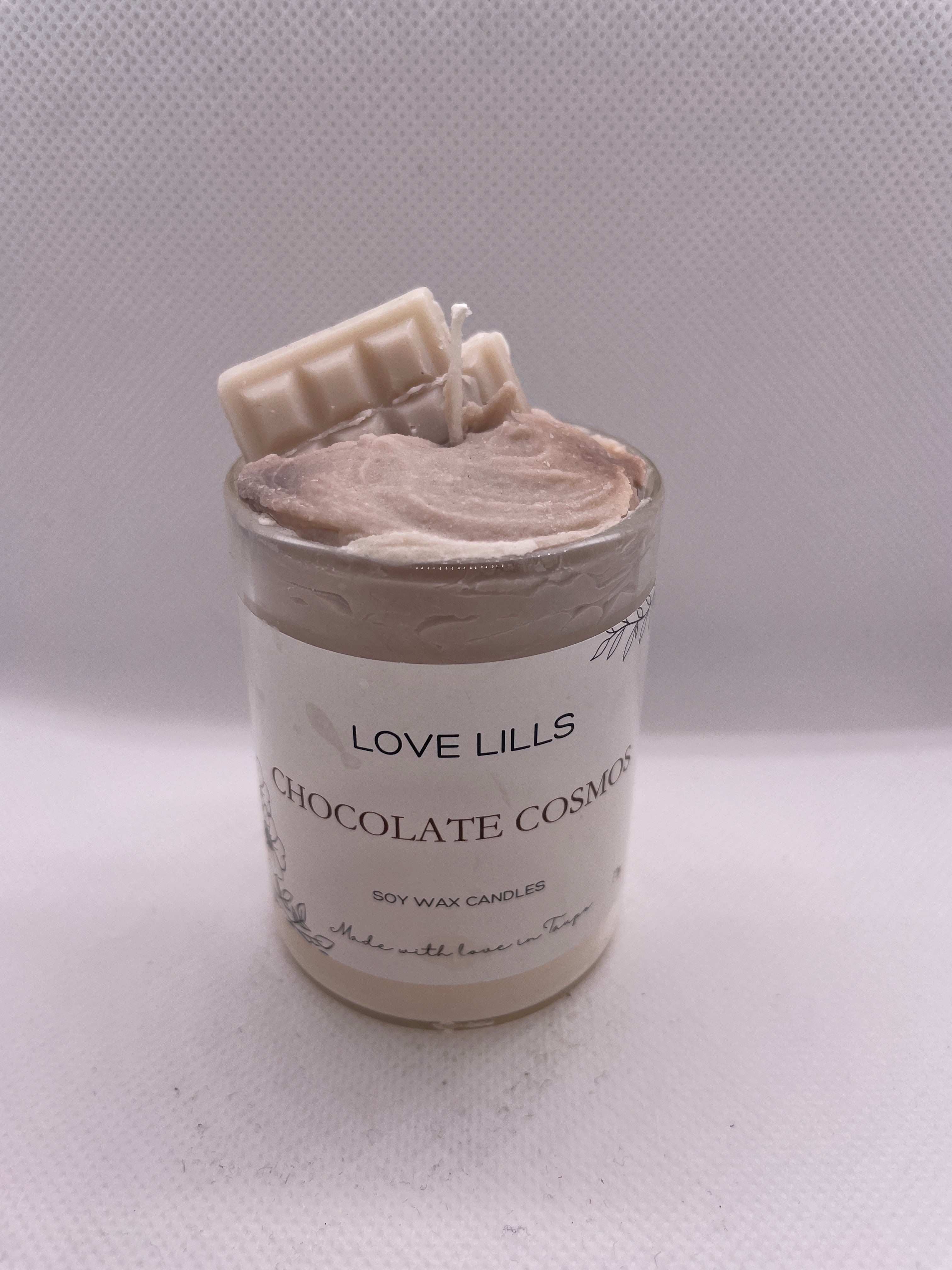 Lovelills Chocolate Cosmos Candle 75 Grams