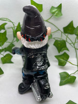 Biker Gnome Ornament