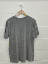 Nike Grey Logo T-Shirt Large