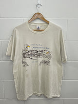 Arizona Trail Run Cream T-Shirt Large