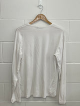 Gas Jeans White Long-Sleeve XL