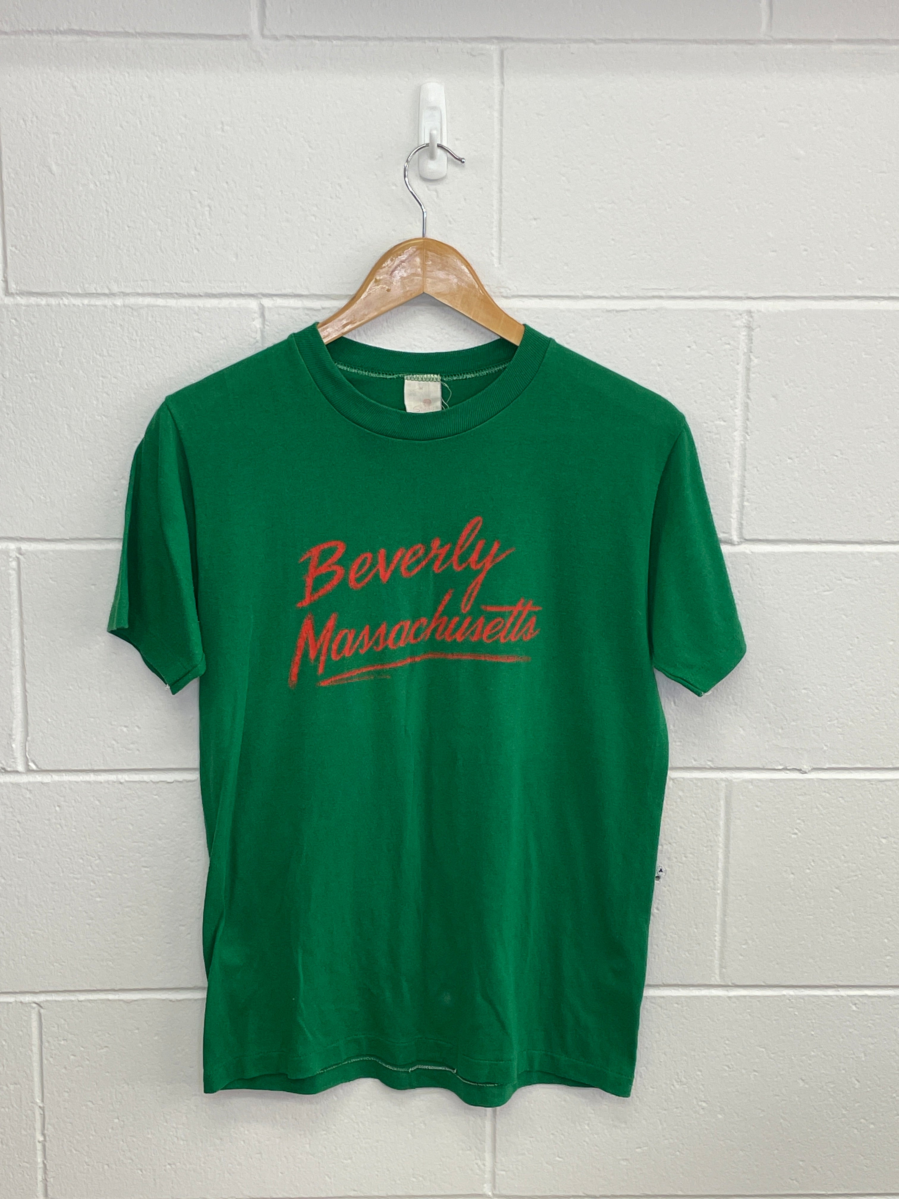 Beverly Massachusetts Green T-Shirt Medium