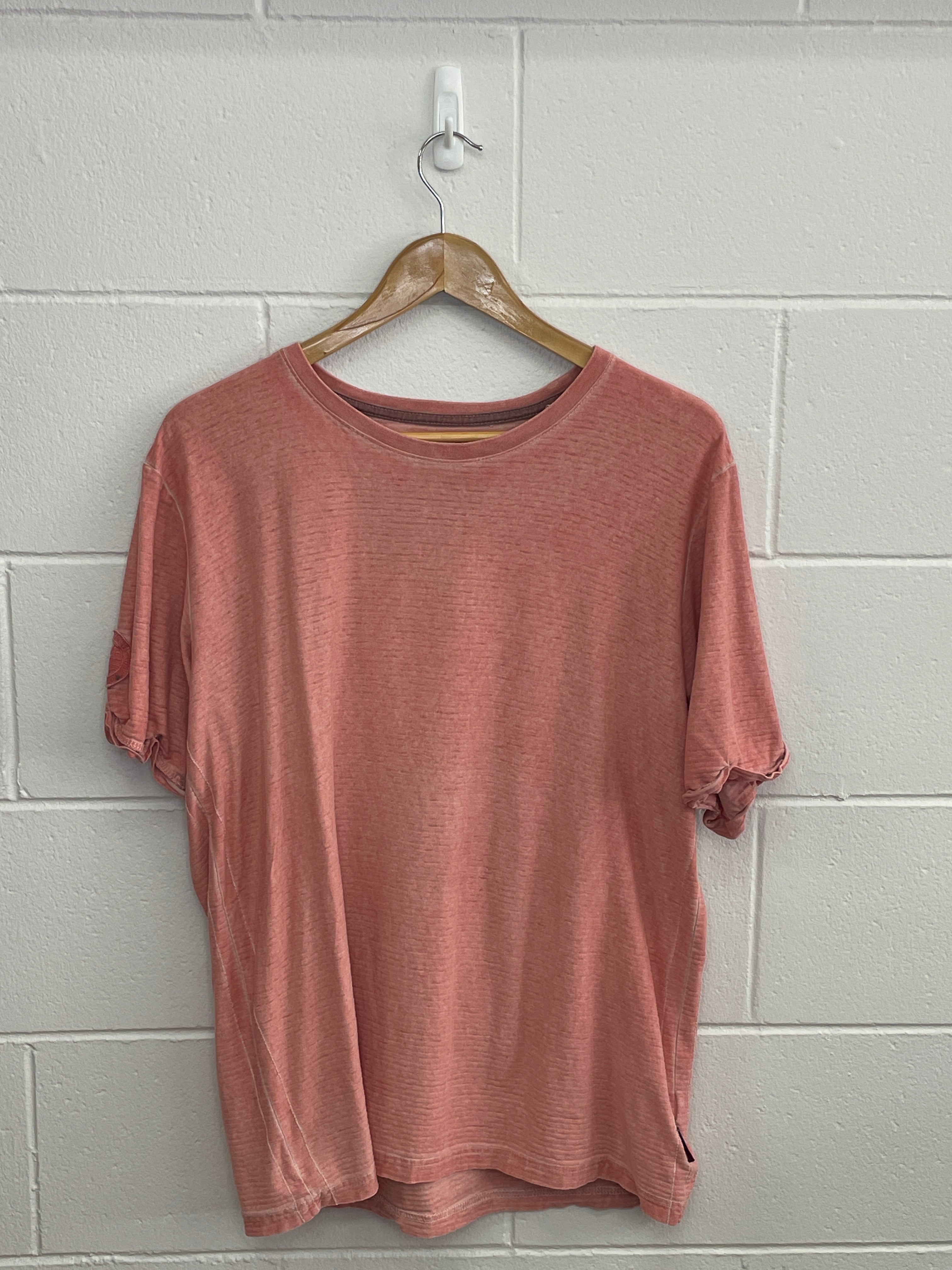 Southern Territory Peach Plain T-Shirt Large