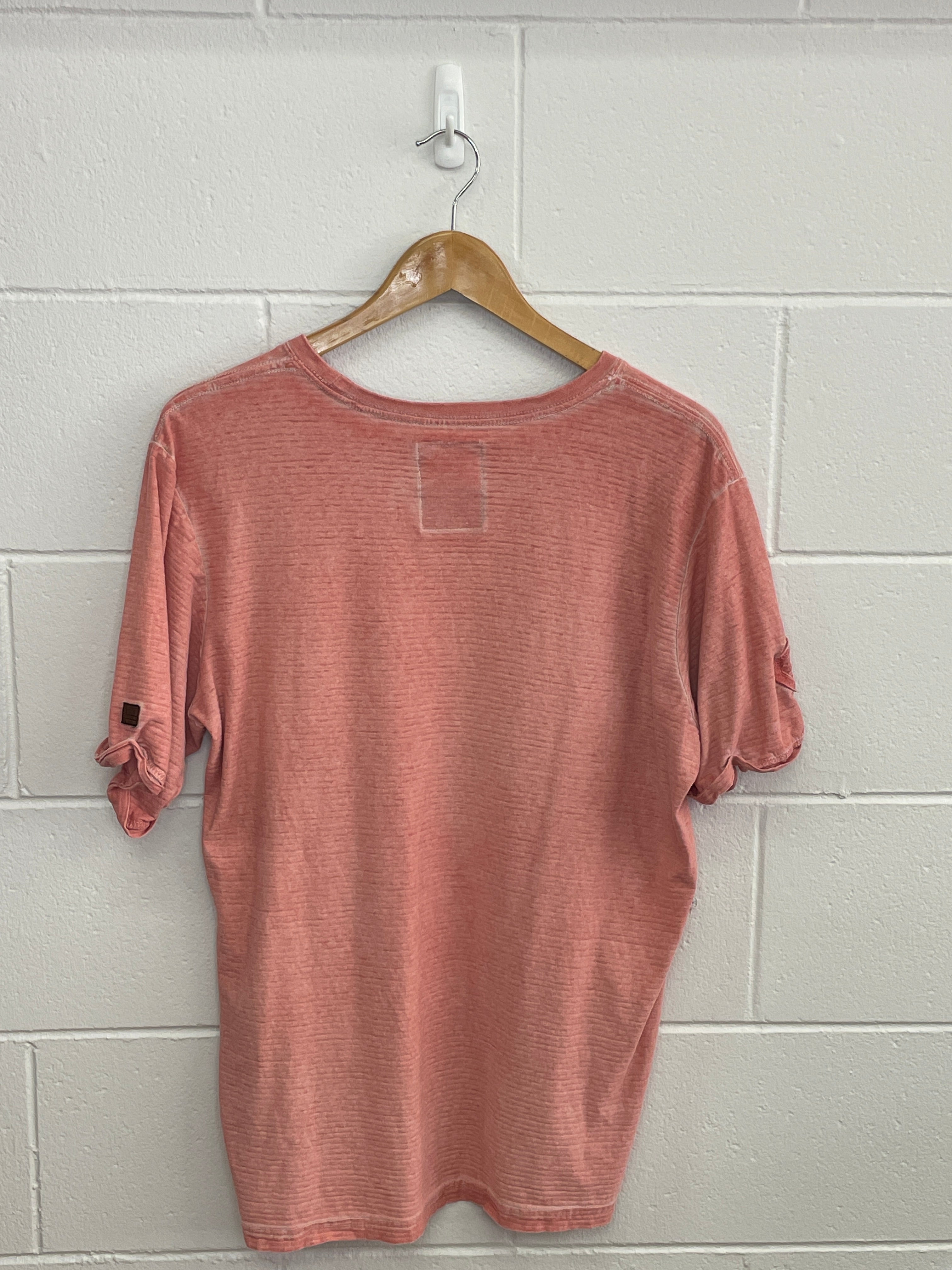 Southern Territory Peach Plain T-Shirt Large