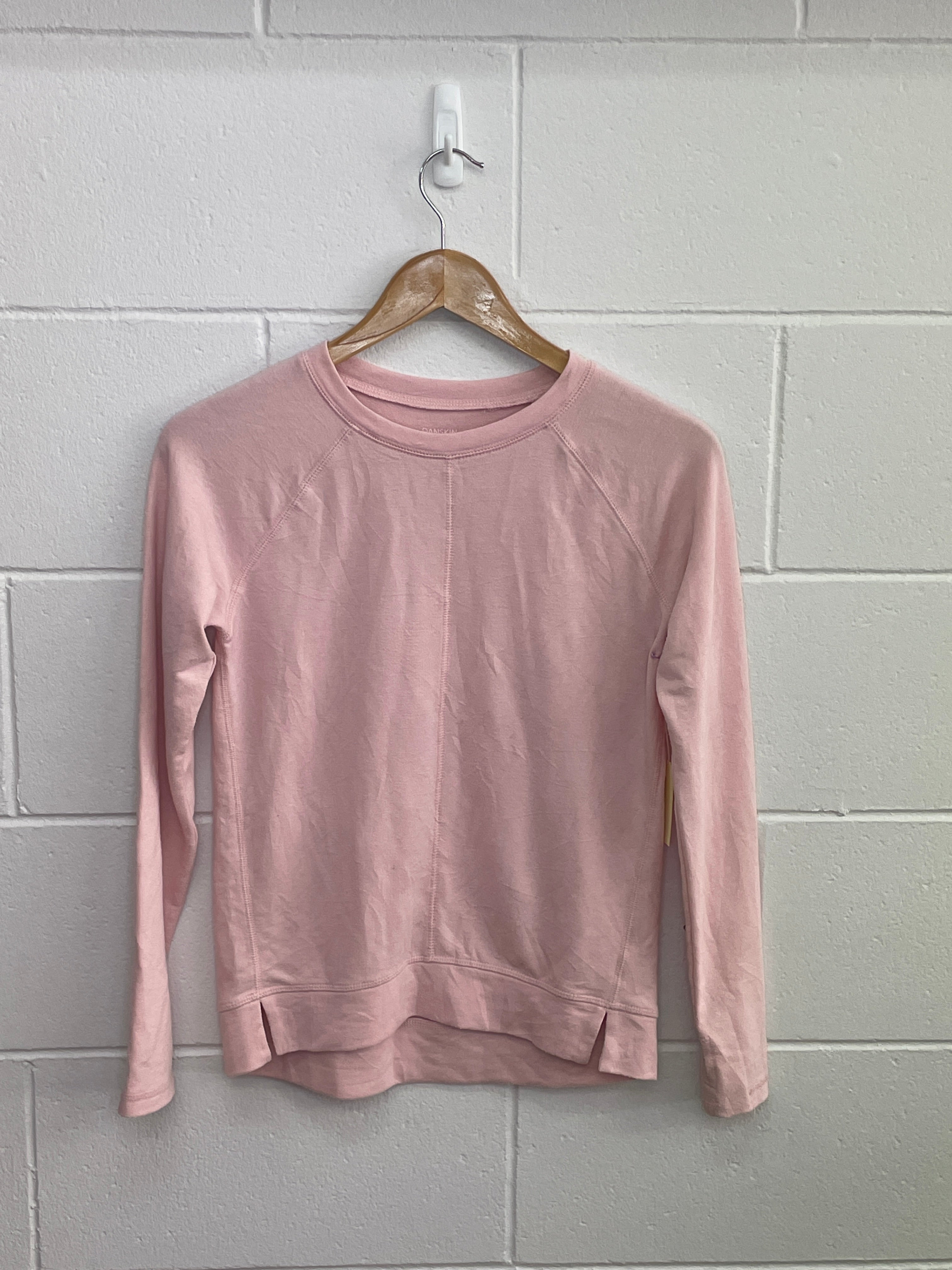 Danskin Pink Long-Sleeve Large