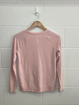 Danskin Pink Long-Sleeve Large