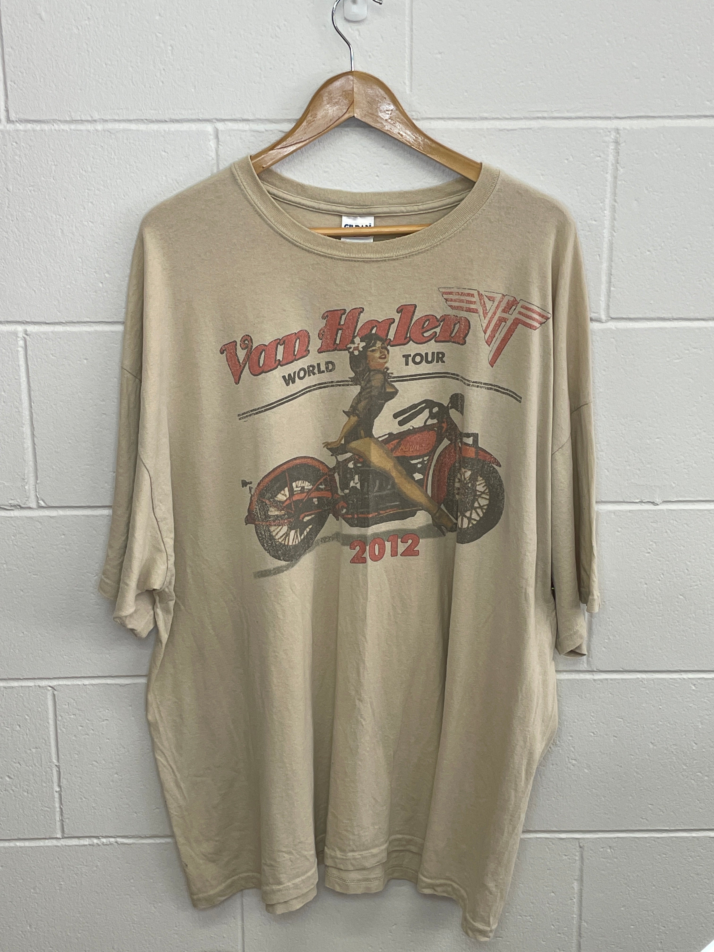 Van Halen Beige T-Shirt 3XL