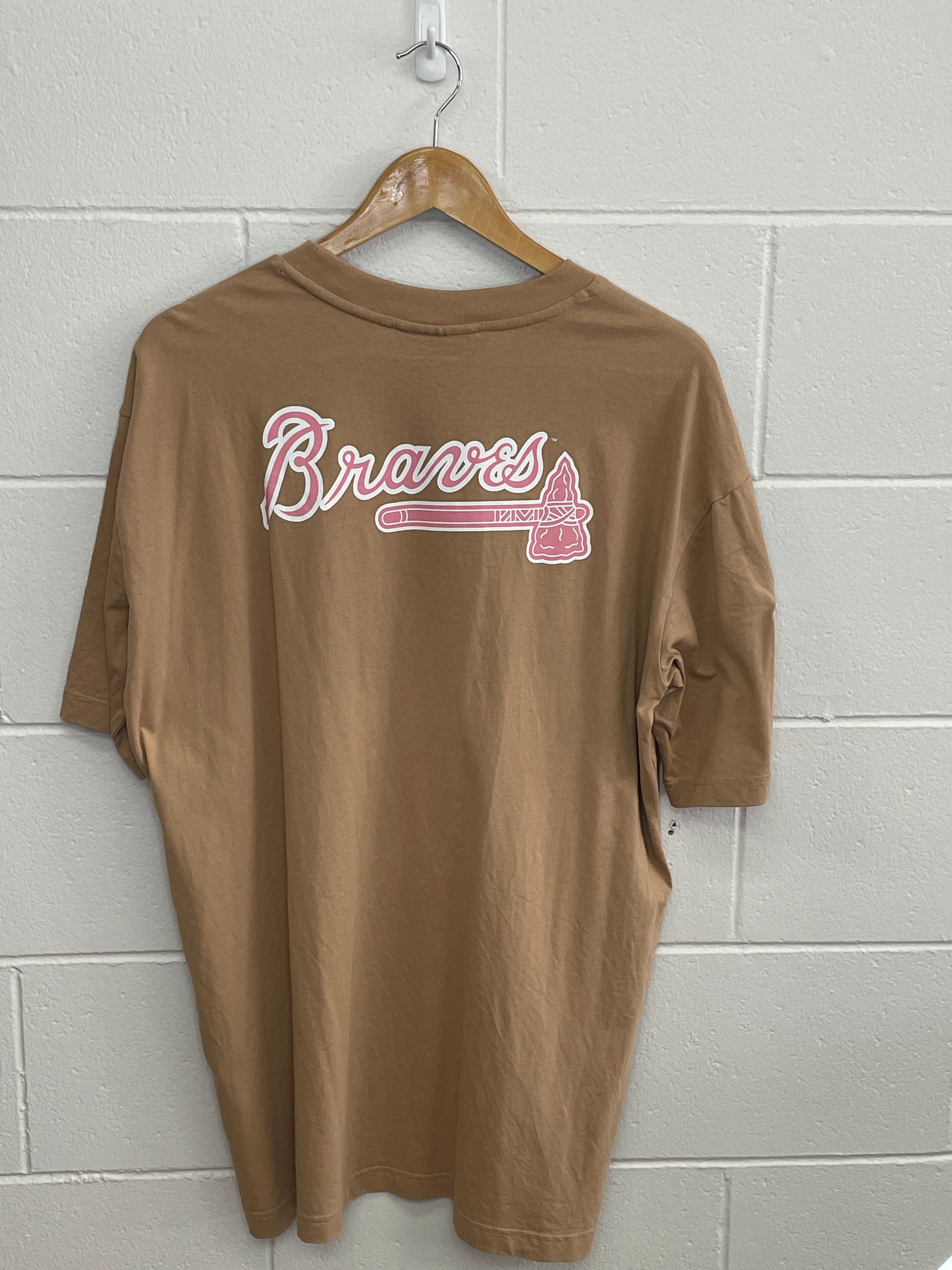 Atlanta Braves Brown T-Shirt XL