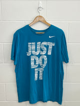 Nike Blue Just Do It T-Shirt XL