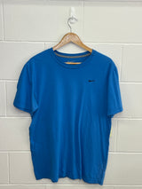 Nike Plain Blue T-Shirt Large