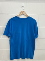 Nike Plain Blue T-Shirt Large