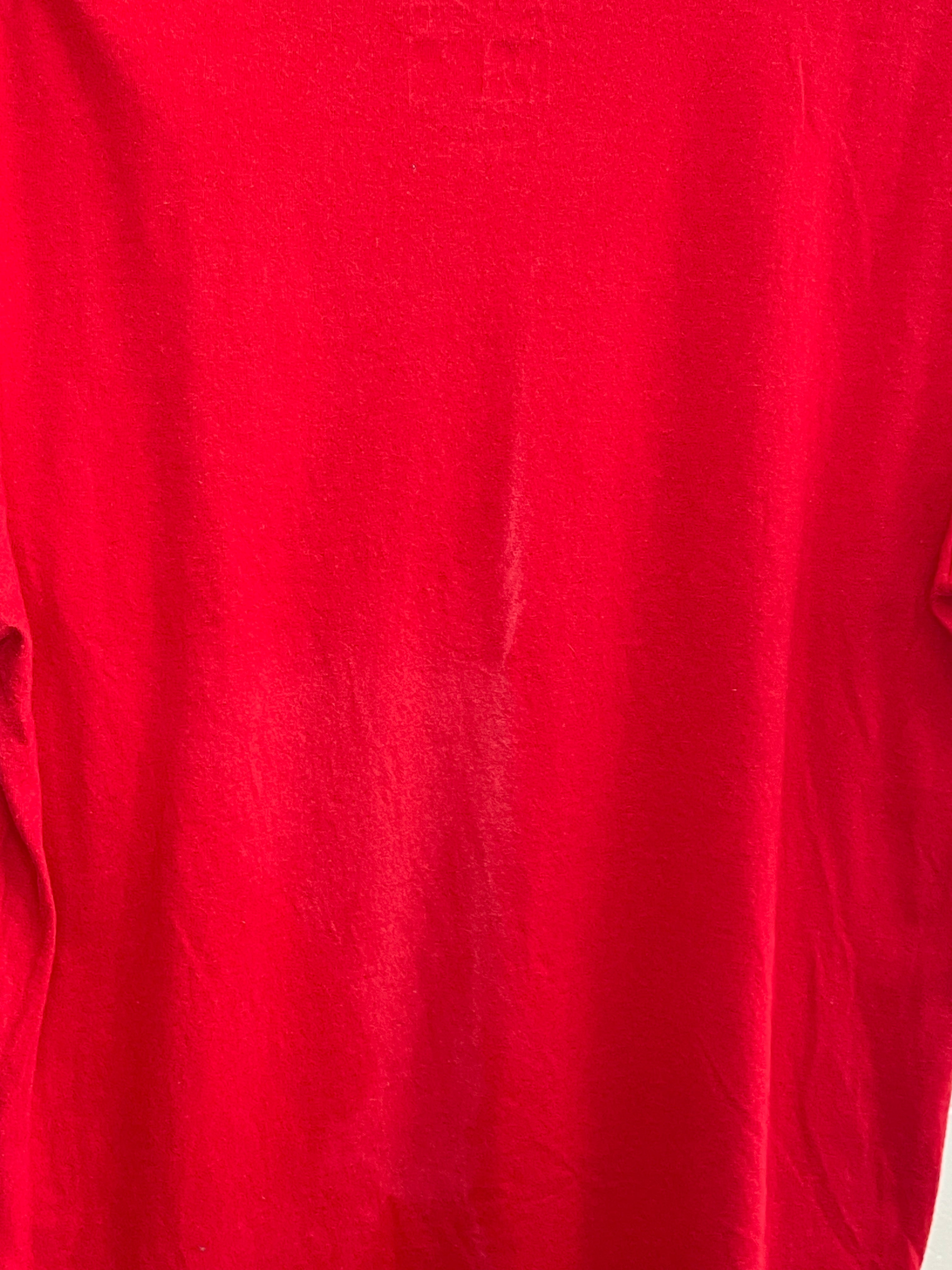 Adidas Red T-Shirt Medium