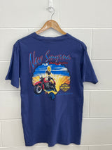 Harley Davidson Blue T-Shirt Medium