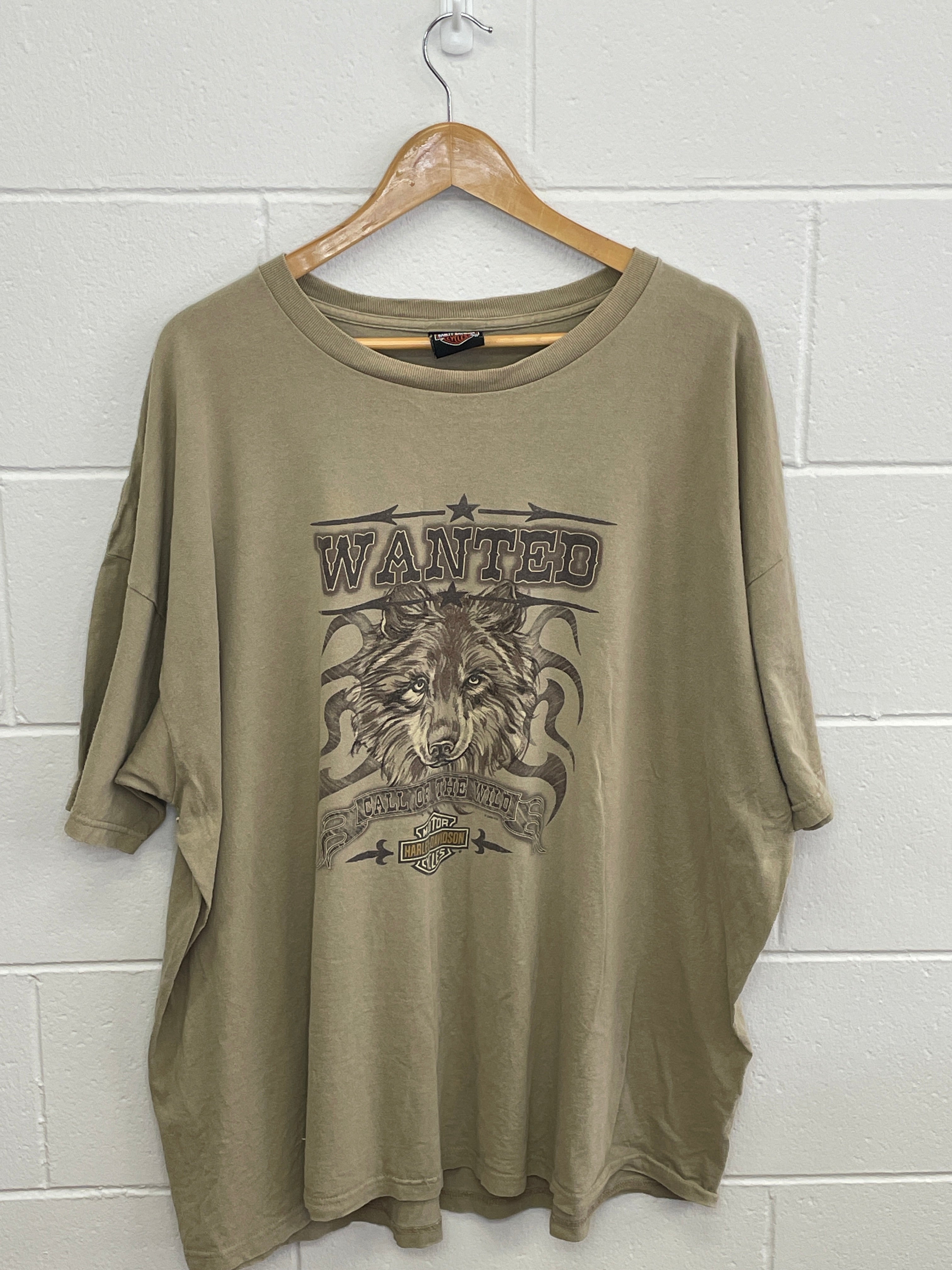 Harley Davidson Beige T-Shirt XXL