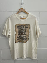 Harley Davidson Cream T-Shirt Large