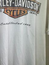 Harley Davidson Las Vegas White T-Shirt Large