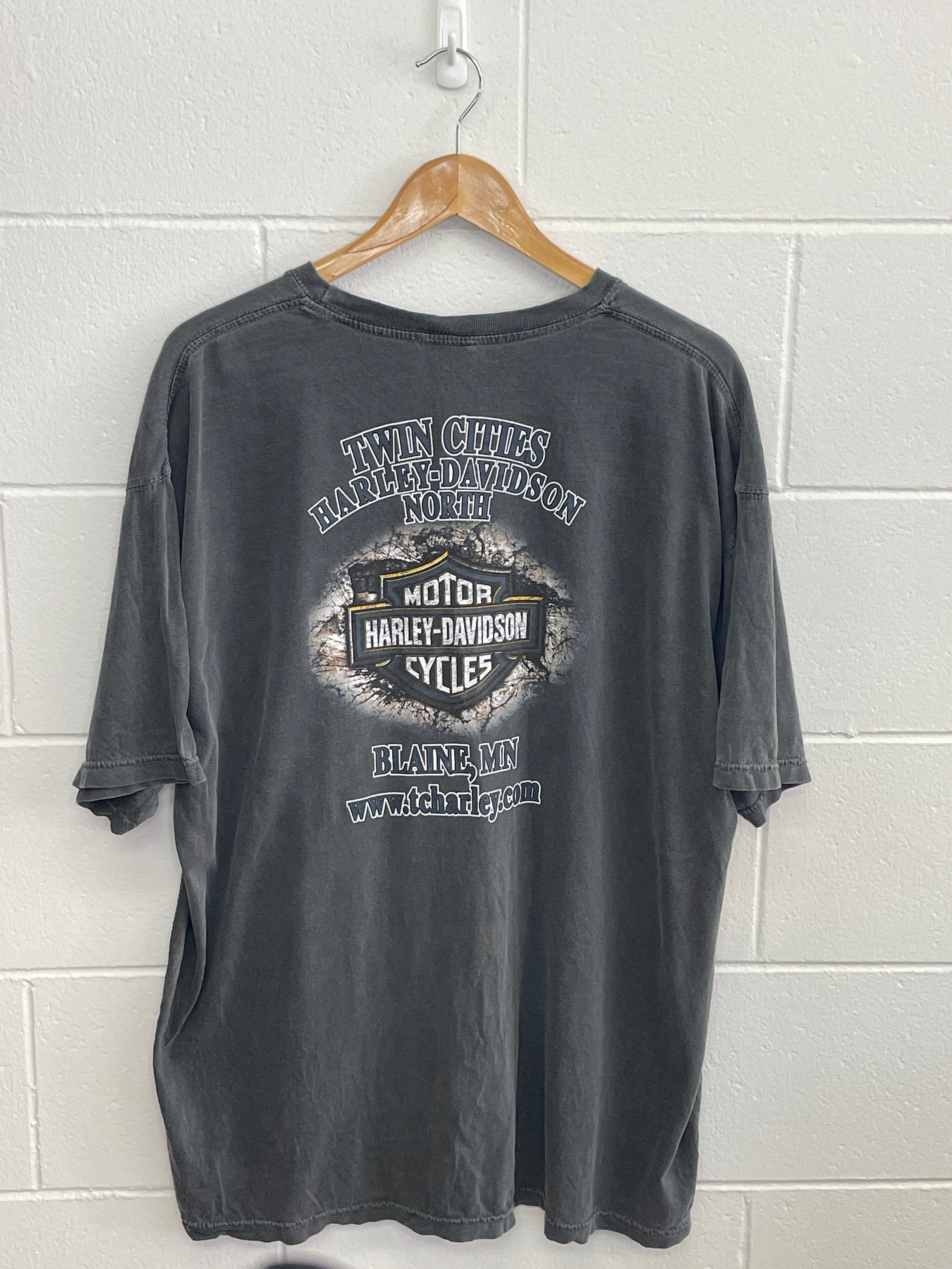 Harley Davidson Grey Blaine T-Shirt XXL