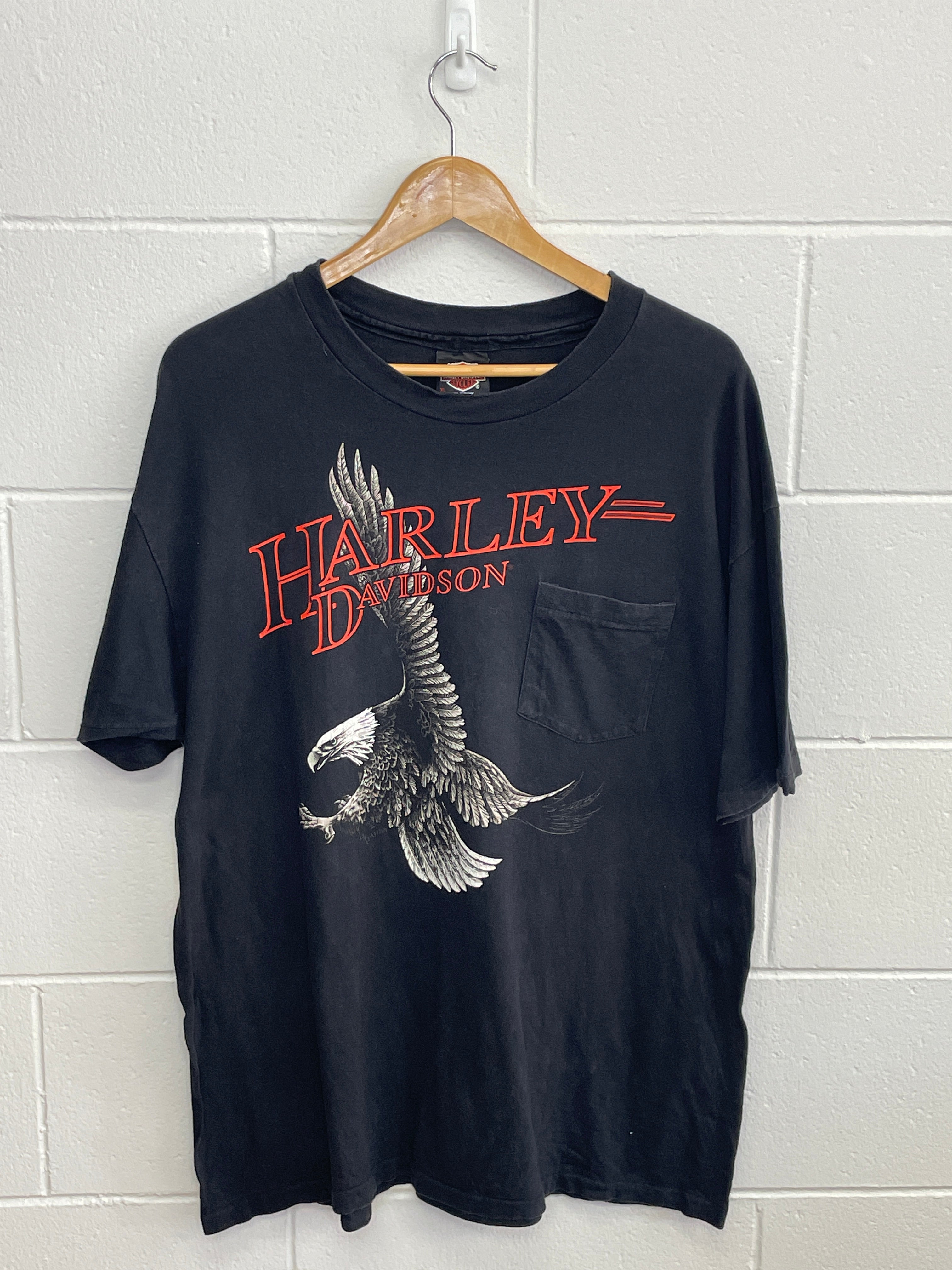 Harley Davidson Staten Island Black T-Shirt XL