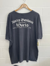 Harley Davidson Oklahoma Grey T-Shirt 3XL