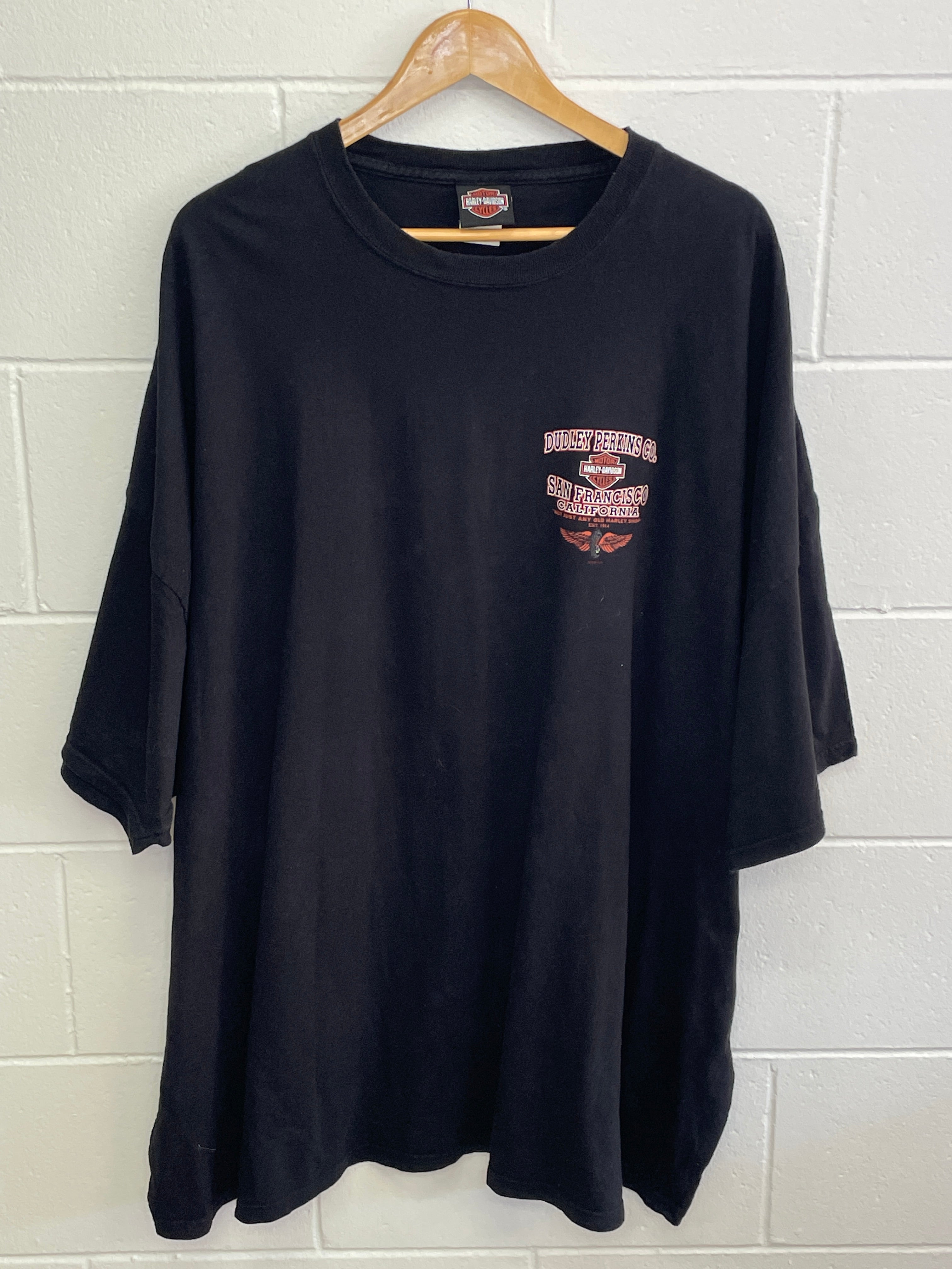 Harley Davidson San Francisco Black T-Shirt 6XL