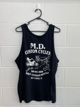 Harley Davidson Black Tank Large