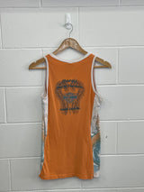 Harley Davidson Ladies Orange Tank Medium