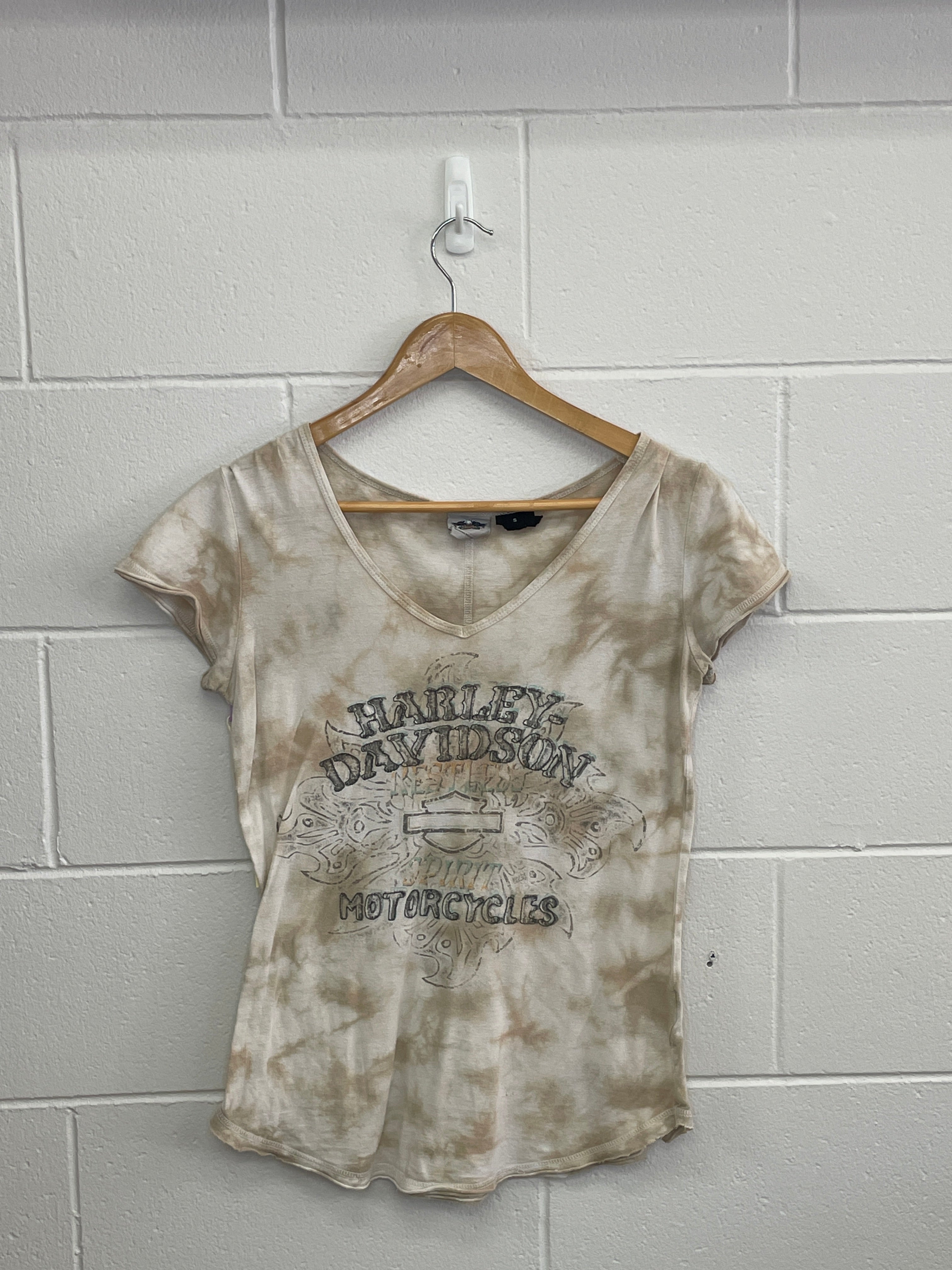 Harley Davidson Ladies Tie Dye T-Shirt Small