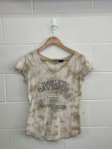 Harley Davidson Ladies Tie Dye T-Shirt Small