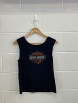 Harley Davidson Ladies Black Tank Large