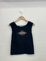 Harley Davidson Ladies Black Tank Large