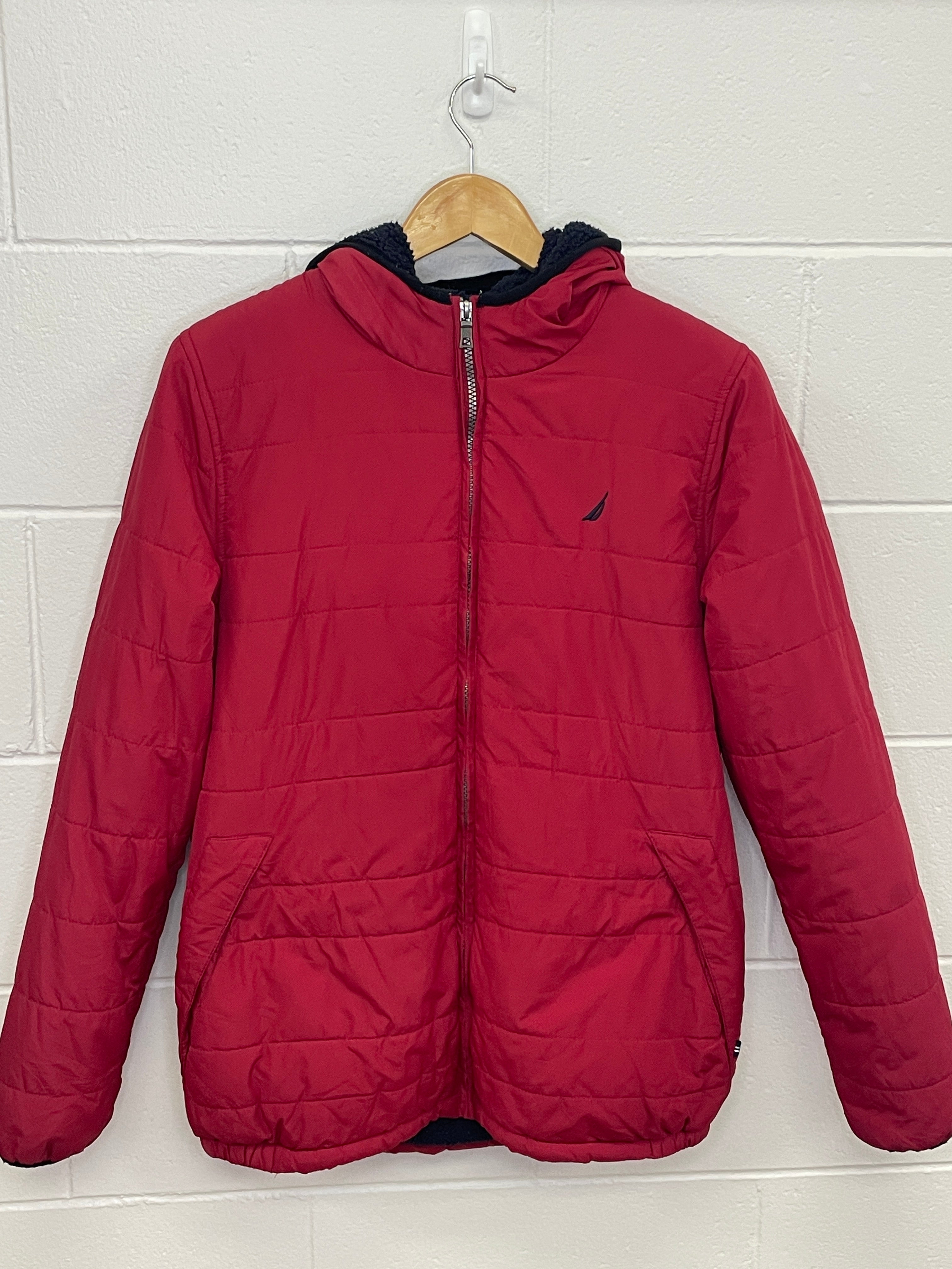 Nautica Red Puffer Jacket XL