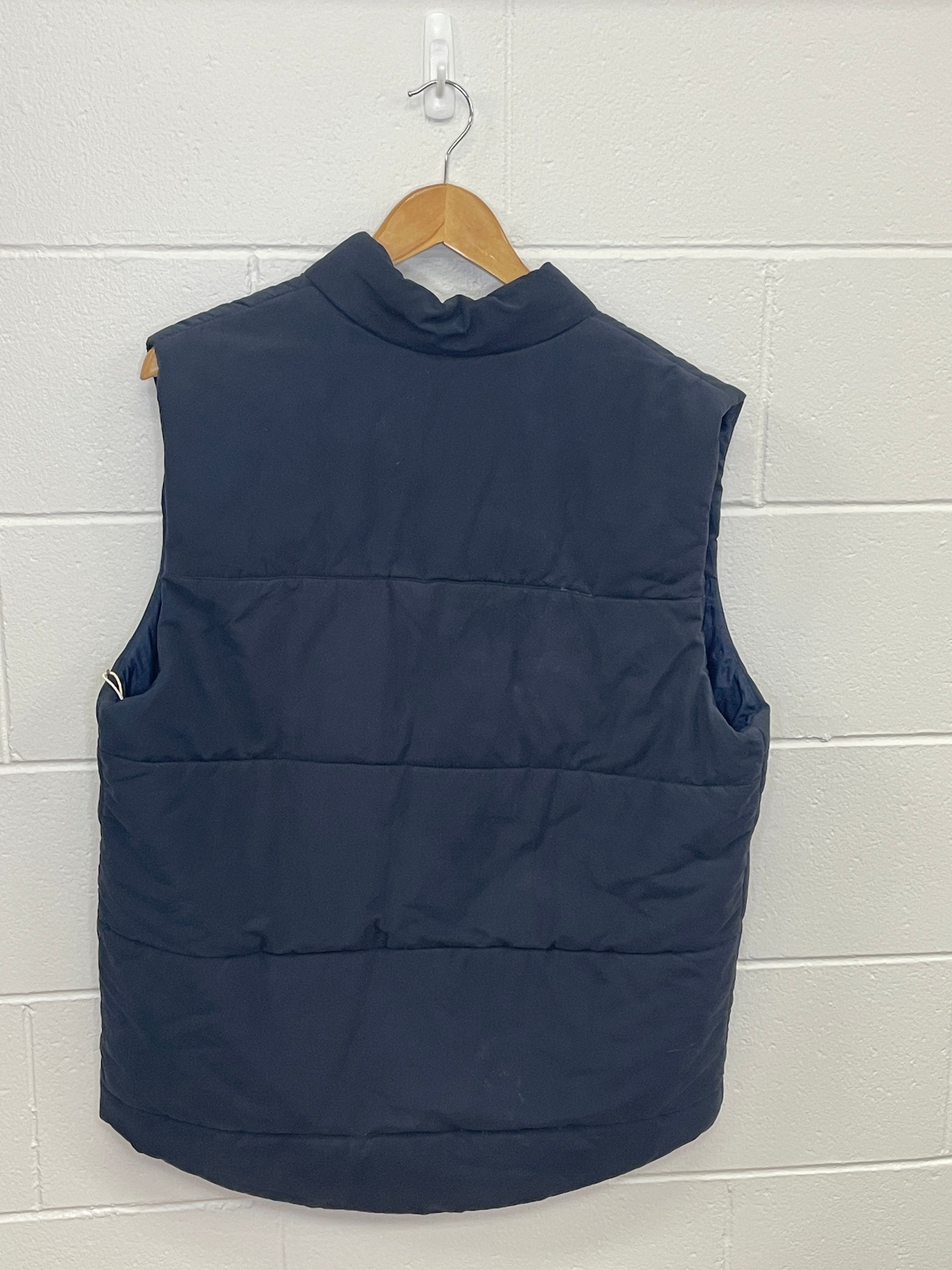 Levi's Navy Puffer Vest Large