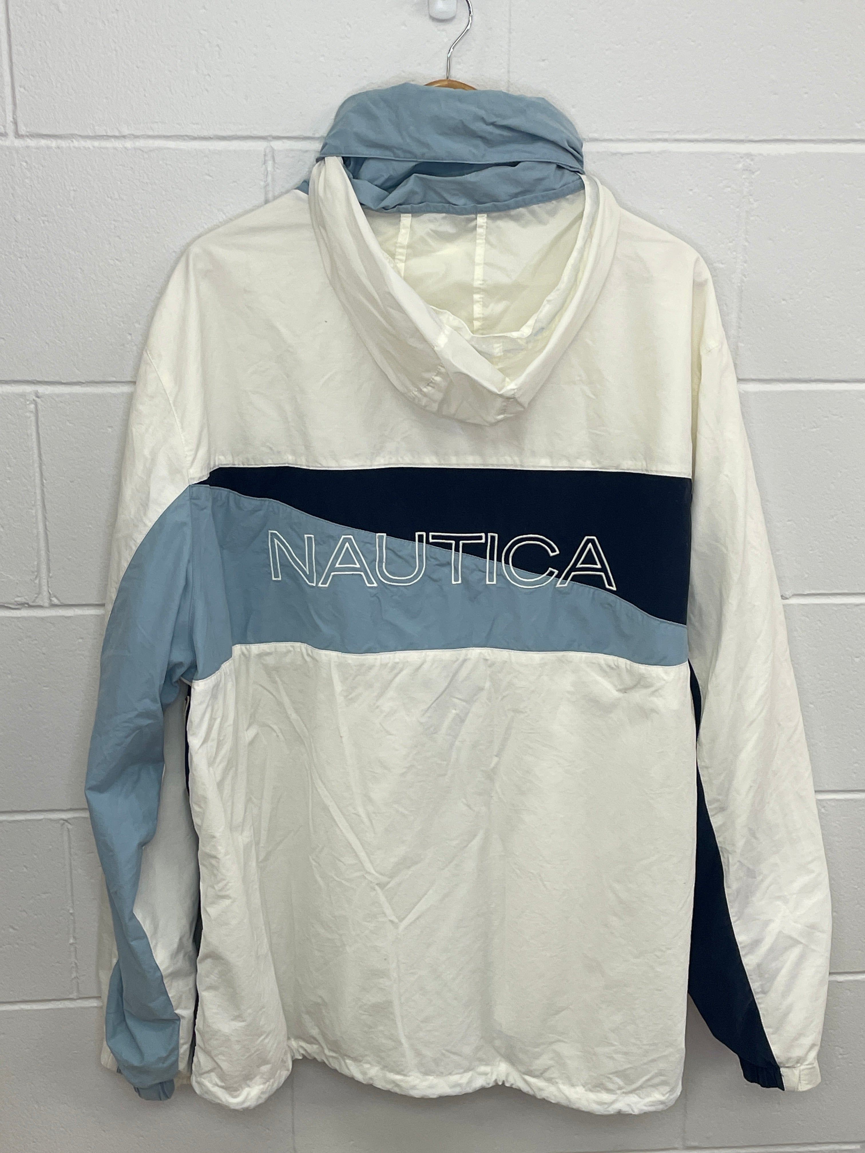 Nautica White & Blue Jacket XXL