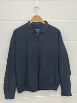 Nautica Black Shell Jacket Medium