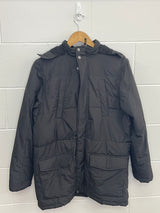 Nautica Black Puffer Jacket Large