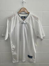 Royal White Football Shirt Medium