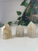 Rutilated Quartz Small Polished Generator