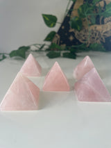 Rose Quartz Small Pyramid