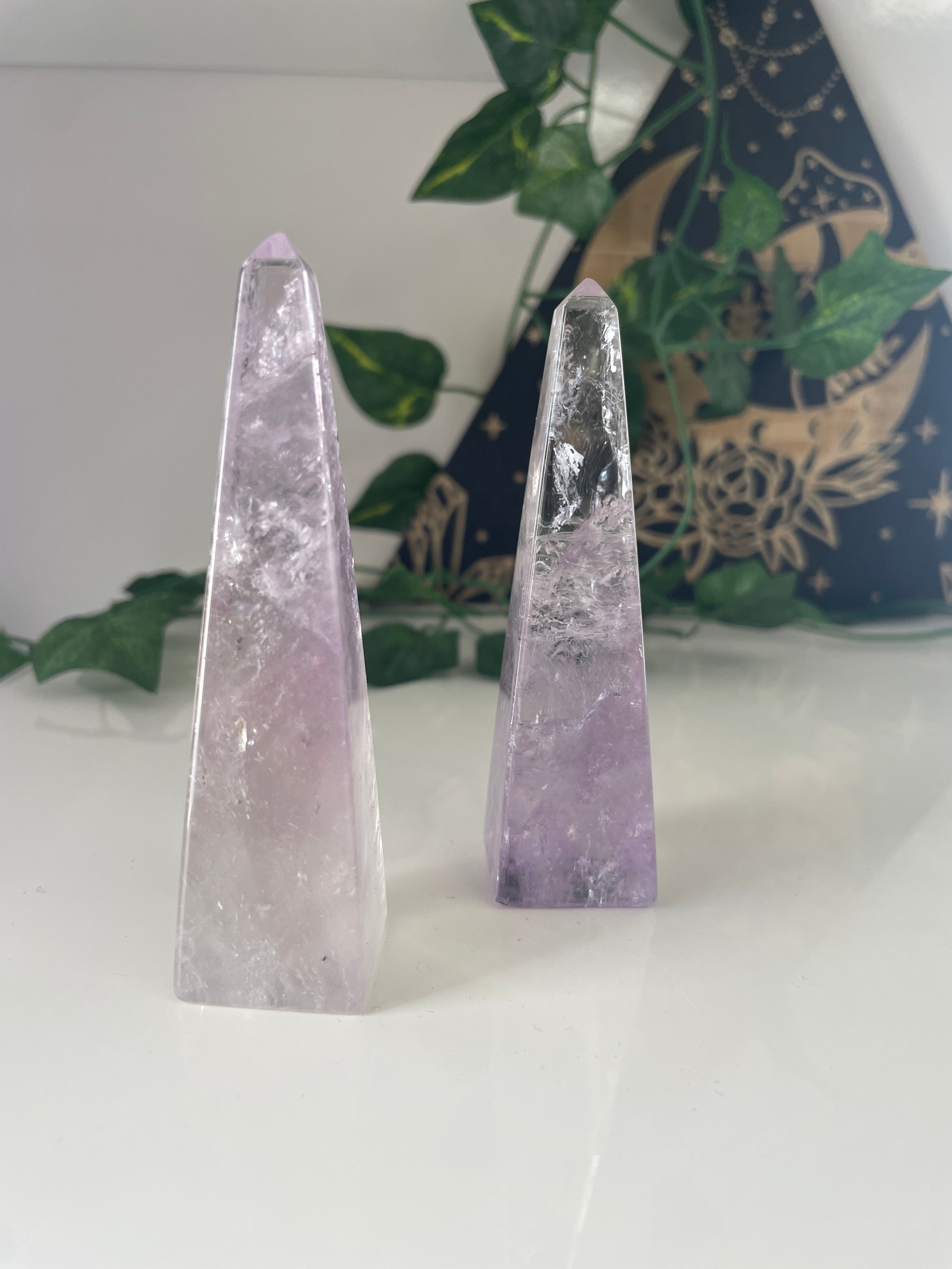 Amethyst Obelisks