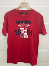 Marina Militare Red T-Shirt XL