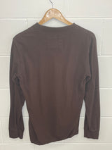 Abercrombie & Fitch Brown Long-Sleeve Medium