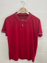 Gianfranco Ferre Beachwear Red Polo T-Shirt Medium