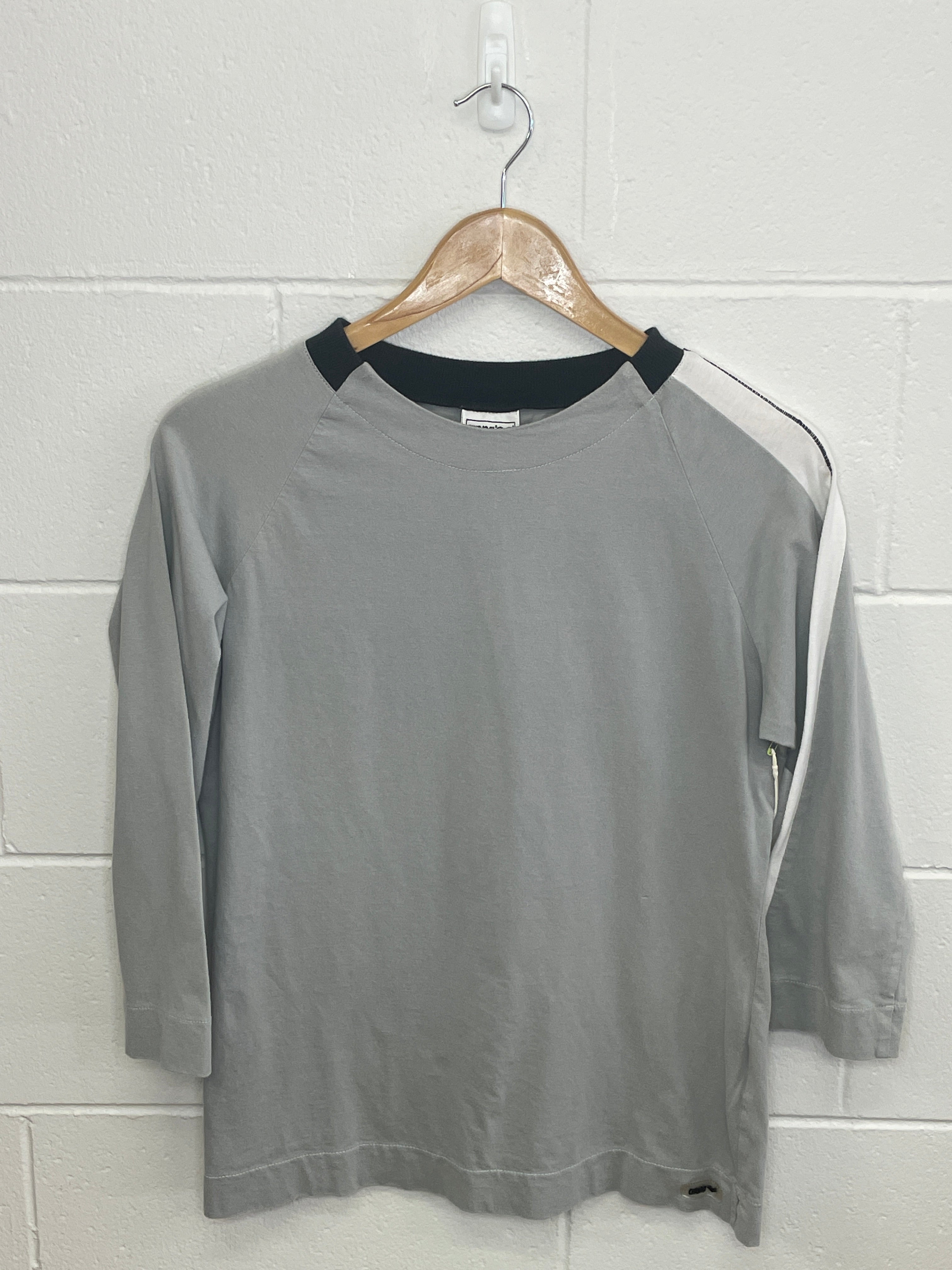 Arena Grey 3/4 Long-Sleeve Shirt Small