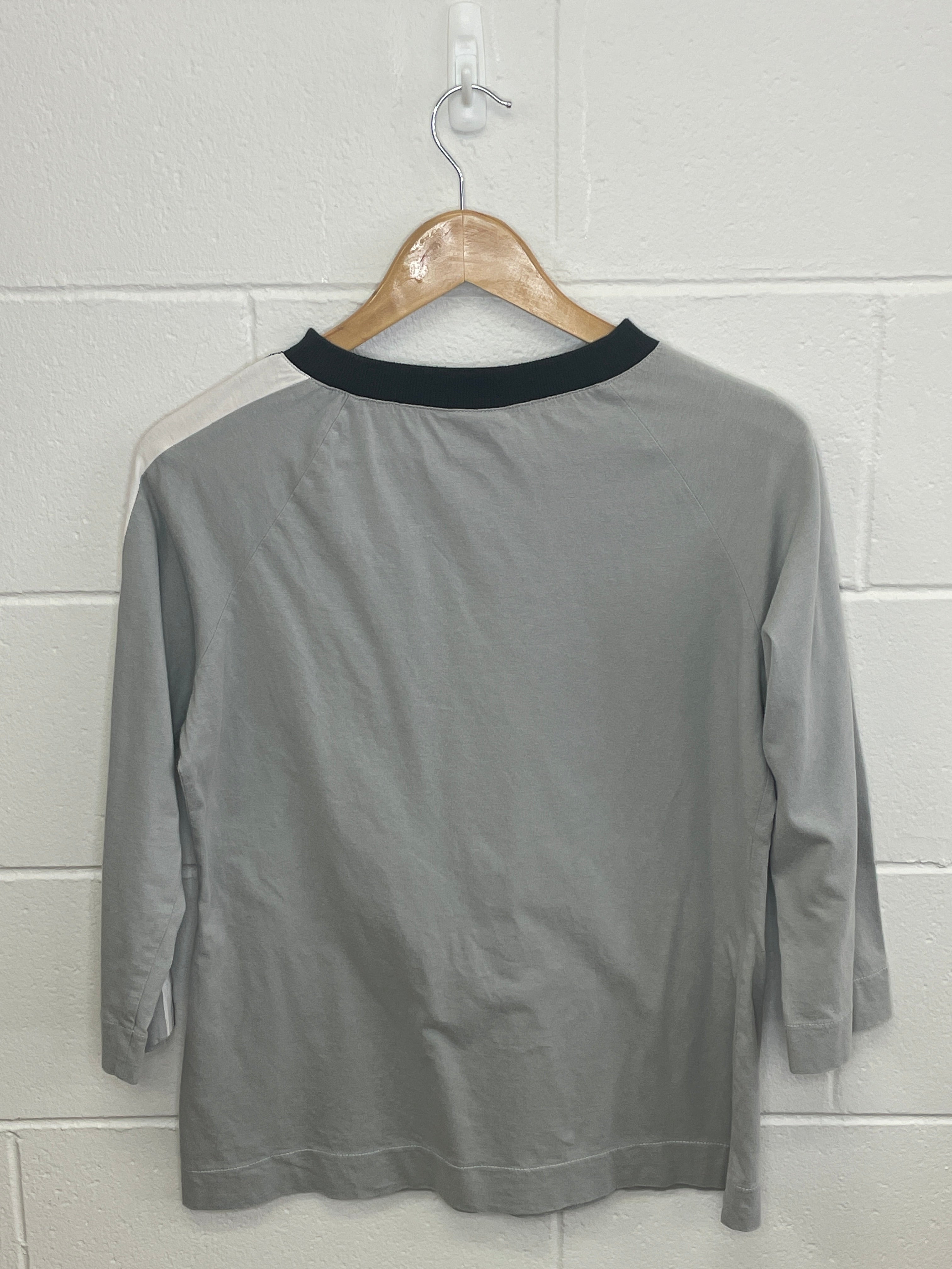 Arena Grey 3/4 Long-Sleeve Shirt Small