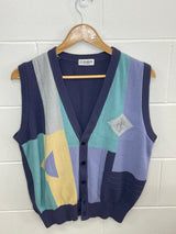 Toroy Multi Coloured Vest Large