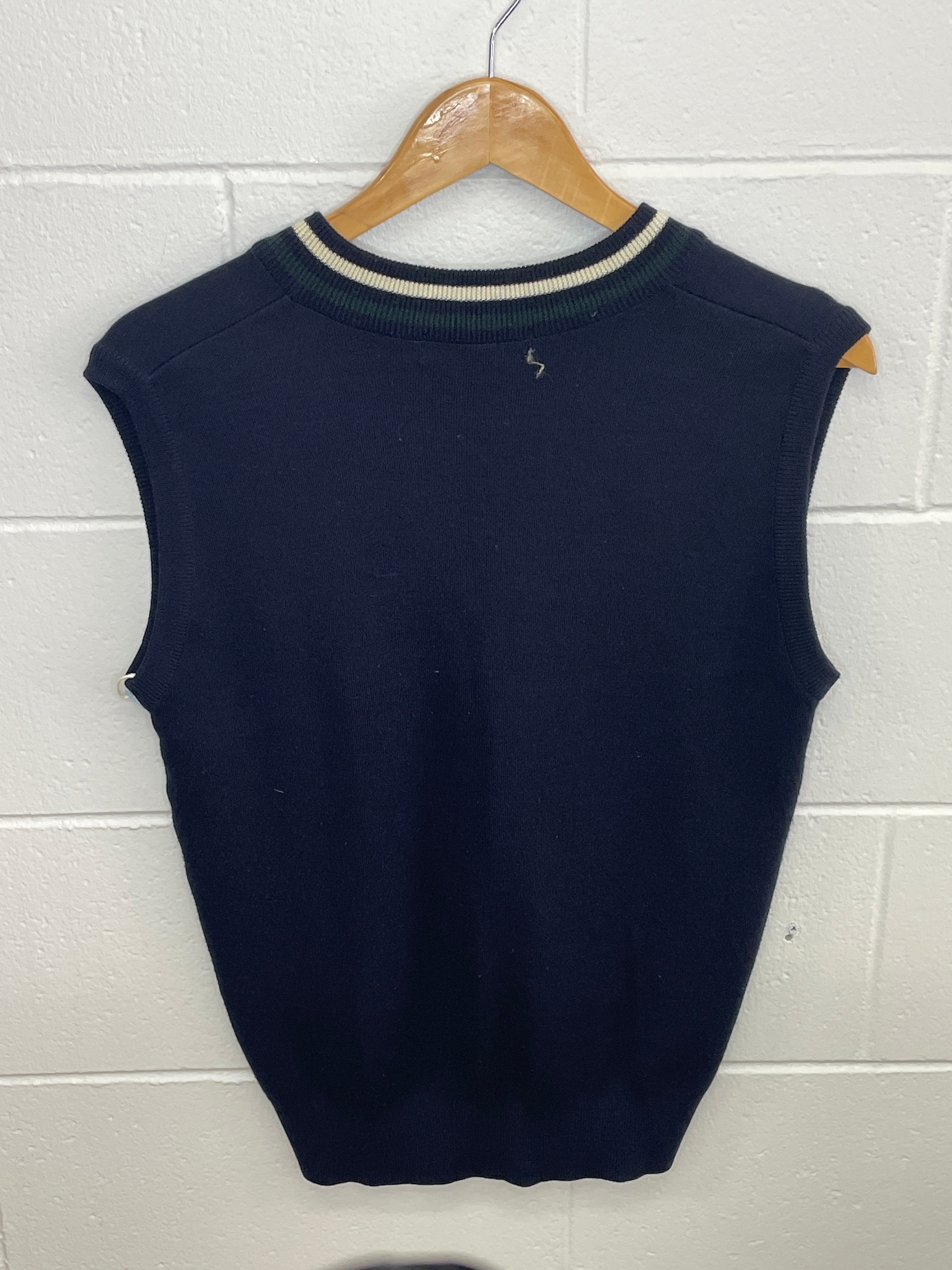 Cosmos Club Navy Vest Large