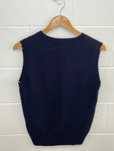 Petit Berry Navy Vest Medium