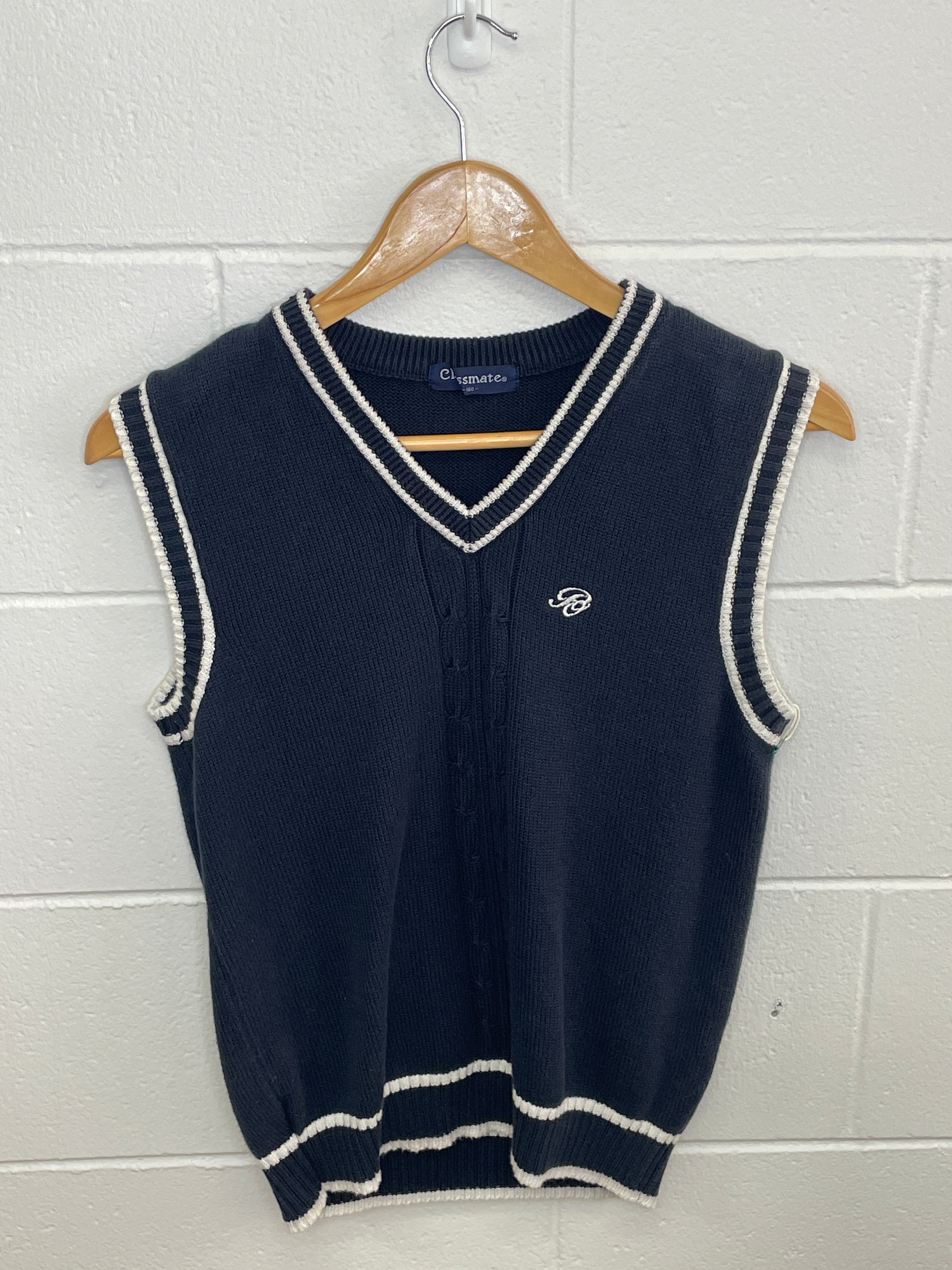 Classmate Navy Vest Small